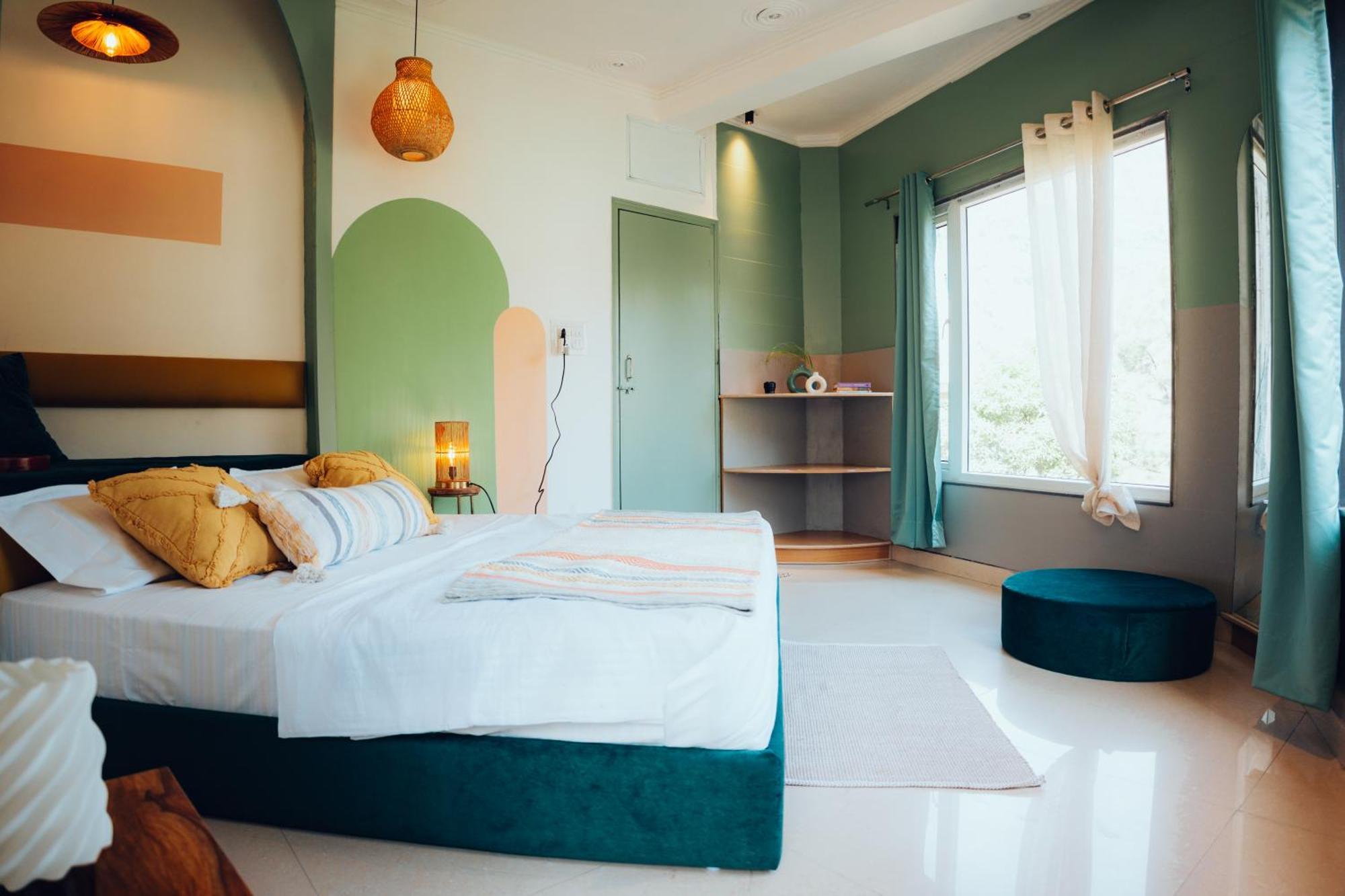 Art Bliss Hostel Rishīkesh Extérieur photo